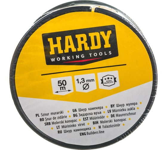 Шнур каменщика HARDY 1.3х50м 0720-360516