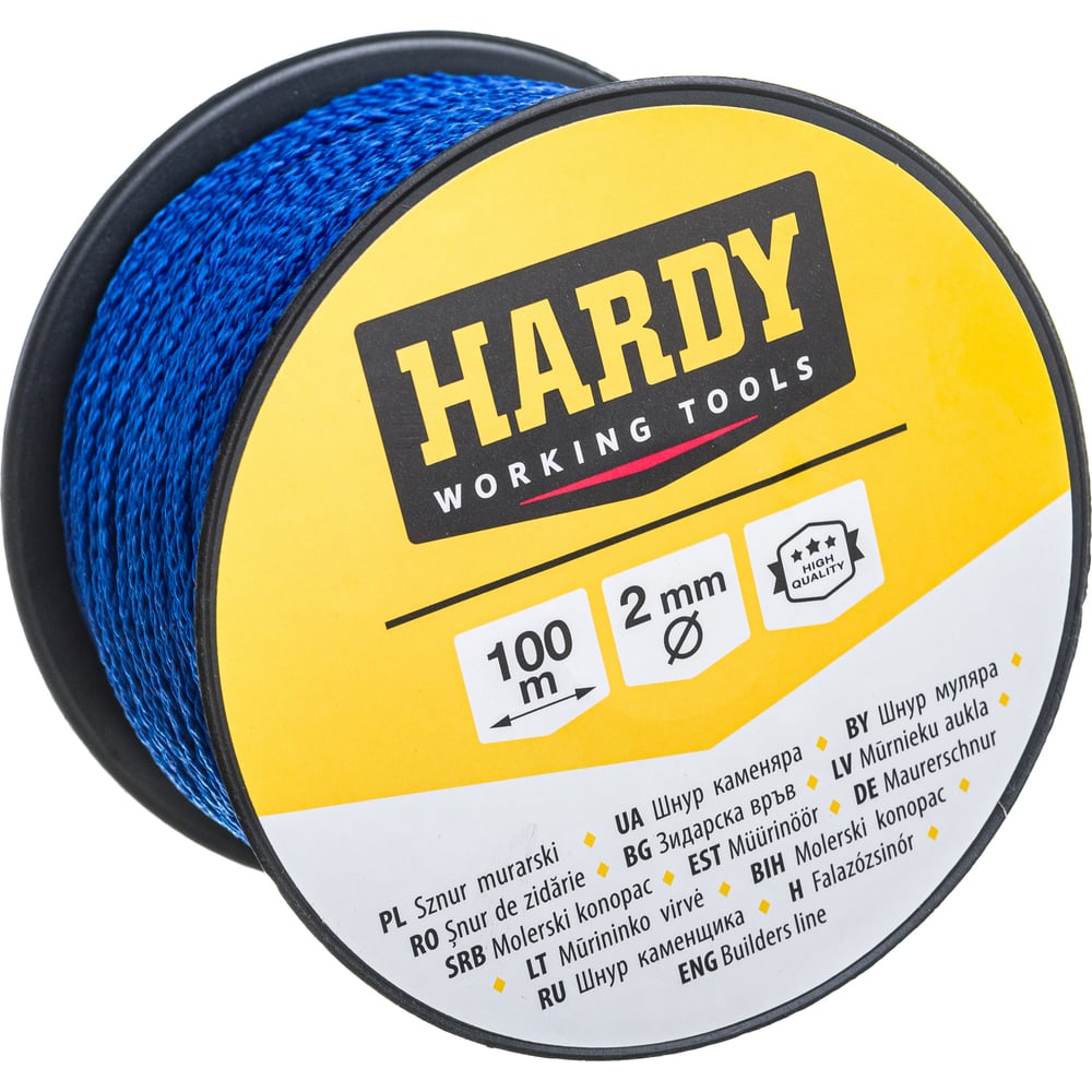 Шнур каменщика hardy 2х100м 0720-361020