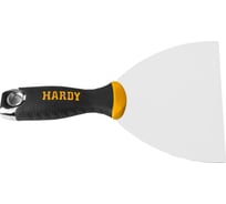 Шпатель HARDY малярный 100мм серия 68 нерж/сталь ручка 2K Hardyflex 0830-680010