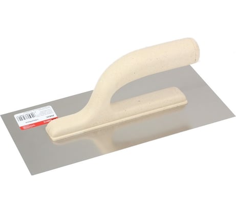 Гладилка из нержавеющей стали CORTE 270х130мм, ручка из прочного, легкого материала 2601С