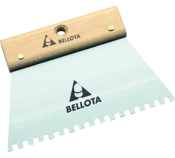 Шпатель-гребёнка Bellota зубчатая 587703 1