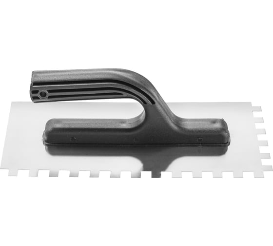 Гладилка HARDY серия 33, нерж.сталь, 27x13 см, зуб.10х10 мм 0800-332710