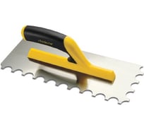 Зубчатая малка DEKOR HASSAN 120 х 295 мм волнообразный зуб пластиковая ручка 480