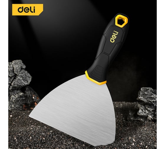 Шпатель DELI 210x150мм DL-HD6 нержавеющая сталь 146975
