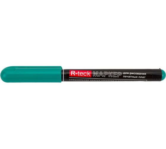 Маркер для рисования печатных плат Connector R-teck зелёный R-TRECK-GR