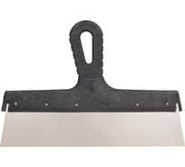 Фасадный шпатель ZOLDER 300 мм, полированная нержавеющая сталь, ручка пластик А1062-300