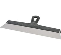 Фасадный шпатель ZOLDER 350 мм, полированная нержавеющая сталь, ручка пластик А1062-350