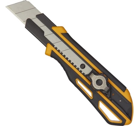 Универсальный нож Attache Selection Supreme 25 мм, фиксатор, прорезиненный корпус 389385