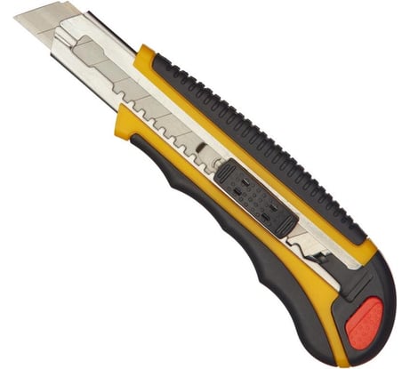 Универсальный нож Attache Selection 18 мм, с резиновыми вставками и 6 запасными лезвиями 280451