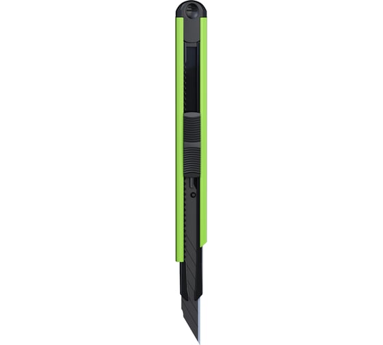 Нож канцелярский BERLINGO 9мм Color Zone, черное лезвие, auto-lock, металл. направл., BM4120_e 1