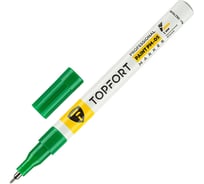 Маркер лаковый Topfort industrial 1 мм зеленый 1827858