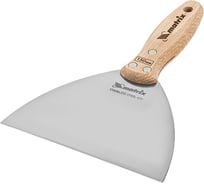 Шпательная лопатка из нержавеющей стали MATRIX 150 мм, буковая рукоятка, EFP 85619