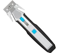 Нож Topfort для коробок 18.7мм 2в1, +3 зап лезвия, корпус металл+пластик, лезвие SK5, блистер 1959134