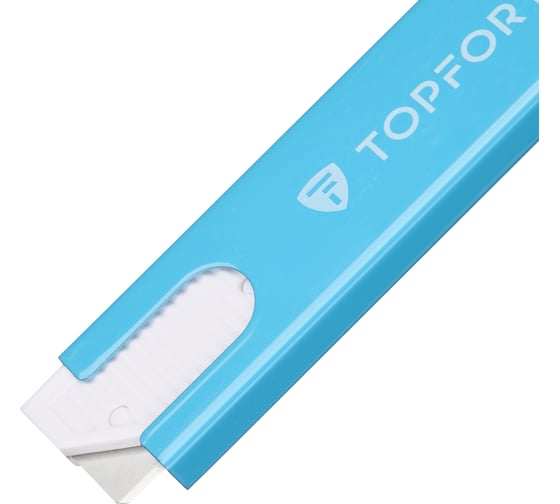 Нож Topfort-открывалка для коробок 18.7 мм, корпус металл+пластик, лезвие SK5, блистер 1960438