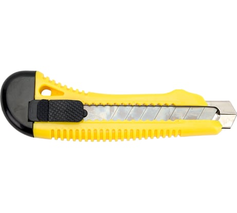 Нож Ultima 18 мм, выдвижное лезвие, металлическая направляющая 119025