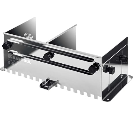 Раздвижная гребенка для плитки KRAFTOOL Bunker зуб 10x10 мм, до 600 мм 0808-10