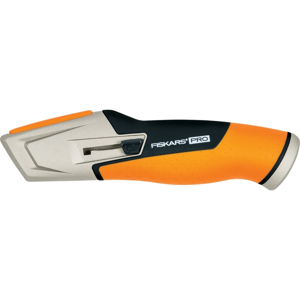 Строительный нож с выдвижным сменным лезвием Fiskars CarbonMax 1027223 ...