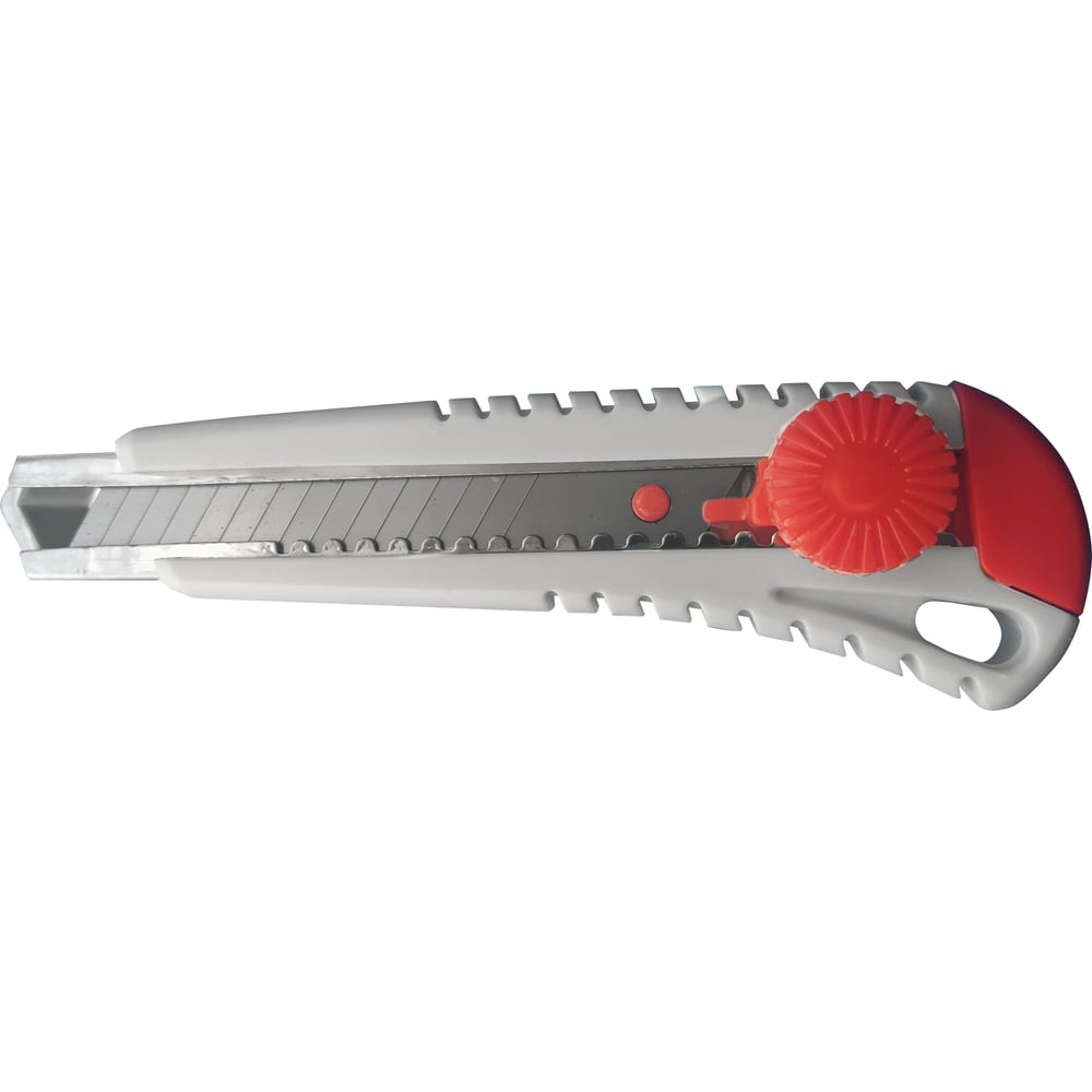 Нож со сменным лезвием Монтажник 1+2 лезв, 18мм, ABS пластик, винтовой ...