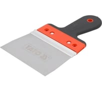 Фасадный шпатель из нержавеющей стали YATO 150х90мм YT-52310