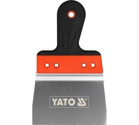 Фасадный шпатель из нержавеющей стали YATO 150х90мм YT-52310