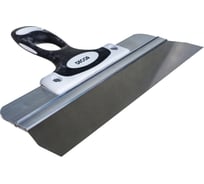 Шпатель DECOR 300 мм, ширина 45 мм, толщина 0,4 мм, двухкомпонентная ручка, нерж. сталь, фасадный