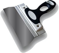 Шпатель DECOR 450 мм, ширина 45 мм, толщина 0,4 мм, двухкомпонентная ручка, нерж. сталь, фасадный 4100016242