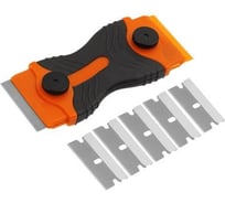 Чистящий скребок Mallony 2 в 1 (5 лезвий в комплекте) 108118