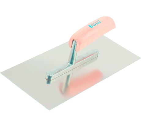 Кельма COLOR EXPERT нержавеющая, деревянная ручка, 270мм x130мм 92141002