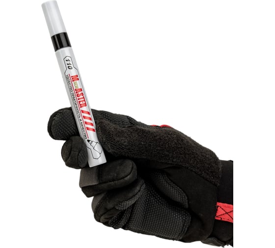 Маркер по металлу ATLASWELD черный 12 штук ATL-M1 BLACK ATL-M1BLACK