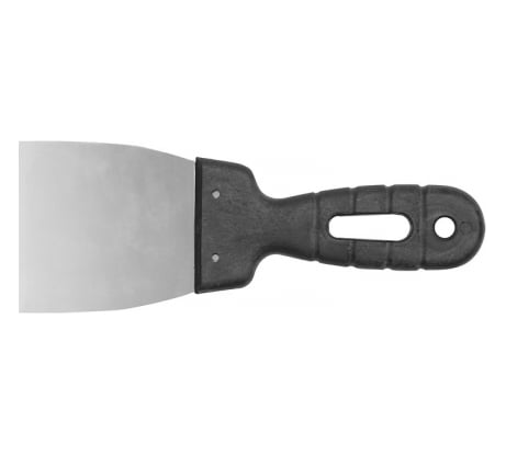 Фасадный шпатель VOREL 40мм гладкий пластиковая ручка 6294