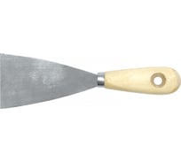 Малярный шпатель VOREL 100мм деревянная ручка 6100