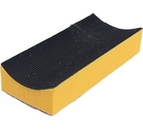 Профильная шлифовальная база под липучку внутренний радиус Uniq tool 97x39 UTG-1011