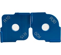 Набор копировальных радиусных шаблонов Uniq tool R=10;15;20;30 80x80 UTT-0021