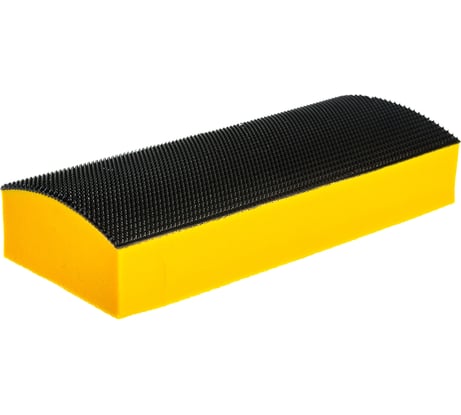 Профильная шлифовальная база под липучку внешний радиус Uniq tool 97x39 UTG-1014