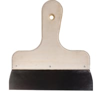 Фасадный шпатель DEKOR HASSAN нержавеющая сталь 200мм деревянная ручка 145