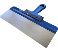 Шпатель фасадный ACCURATE нержавеющая сталь, 2к ручка, 350 мм, закругленное лезвие 90 мм ШКР90-2К-350