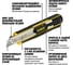 Нож с сегментированным лезвием DEWALT 18мм, кассетный DWHT0-10249 2