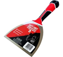 Шпатель малярный Olejnik закаленная нерж.сталь 150мм с эргономичной трехкомп. ручкой 124015-3К 124015-3K