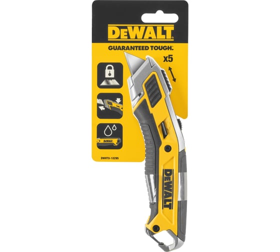 Универсальный нож DEWALT с выдвижным лезвием DWHT0-10295