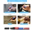 Лаковый маркер-краска BRAUBERG EXTRA paint marker 2 мм, белые, набор 4 шт., 151995 11