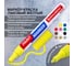 Лаковый маркер-краска BRAUBERG EXTRA paint marker 4 мм, желтый, улучшенная нитро-основа 151984 2
