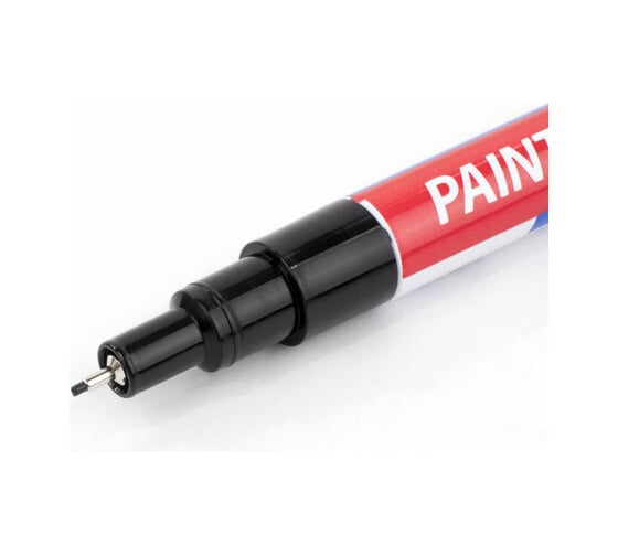 Лаковый маркер-краска BRAUBERG EXTRA paint marker 1 мм, черный, улучшенная нитро-основа, 151960