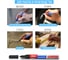 Лаковый маркер-краска BRAUBERG EXTRA paint marker 4 мм, красный, улучшенная нитро-основа, 151980 13