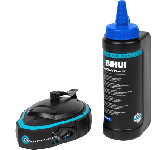 Шнур разметочный BIHUI 30 м с мелом синий CTCAKK2