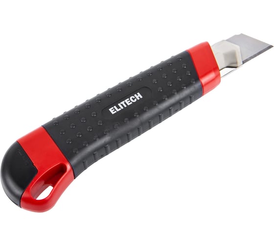 Нож строительный Elitech 25 мм, ABS пластик 410201 207180