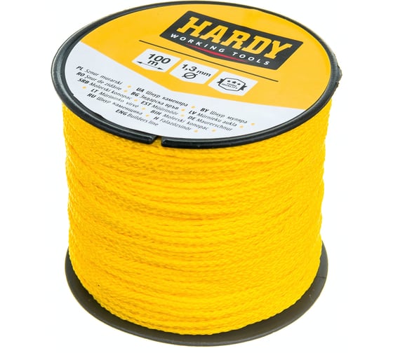 Шнур каменщика HARDY 1.3ммх100м 0720-361016