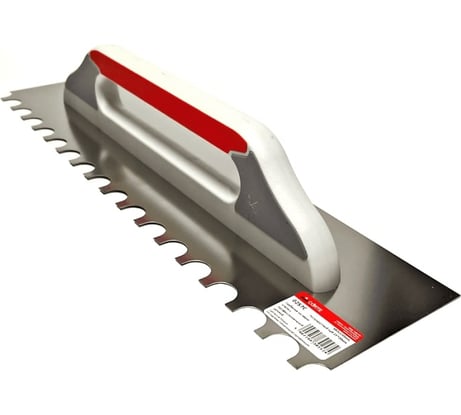 Гребёнка из нержавеющей стали CORTE 480х130 мм полукруглый зуб 15х20 0257C
