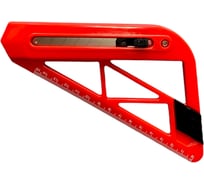 Нож-треугольник JETTOOLS профессиональный с линейкой, Jt56-1