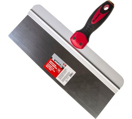 Фасадный шпатель Matrix из нержавеющей стали, 350 мм, 2-комп. ручка, широкое полотно 85539