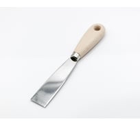 Шпатель из стали Inox с деревянной ручкой Boldrini 30 мм, 51103